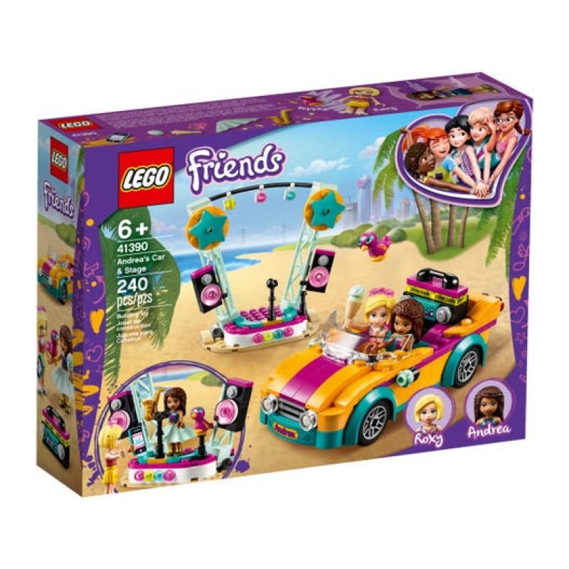 Lego friends sales carro