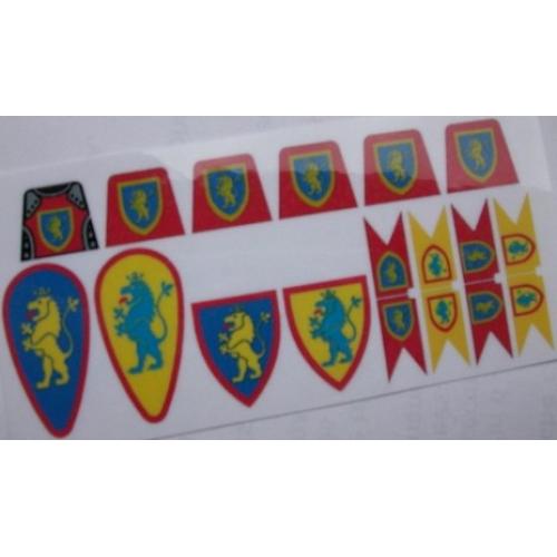 Castle Sticker Set "Crusaders II"