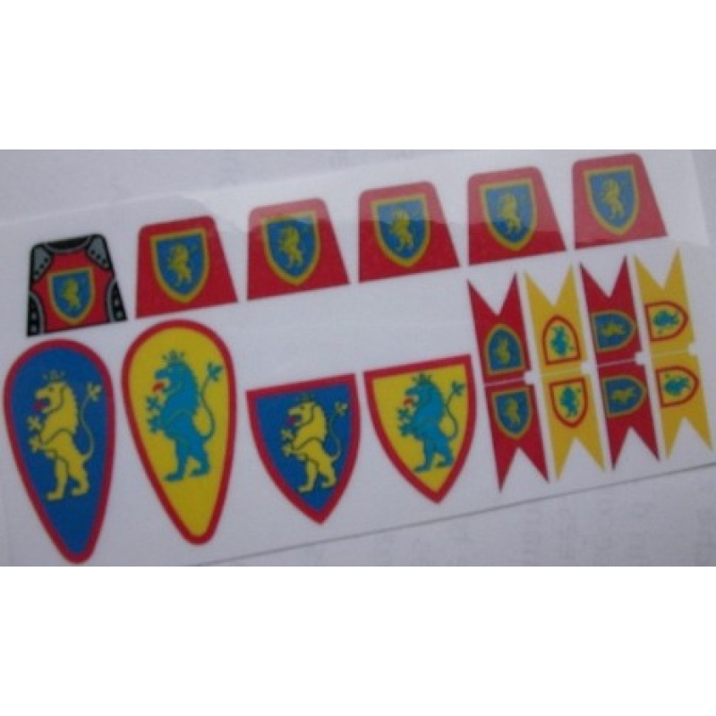 Castle Sticker Set "Crusaders II"